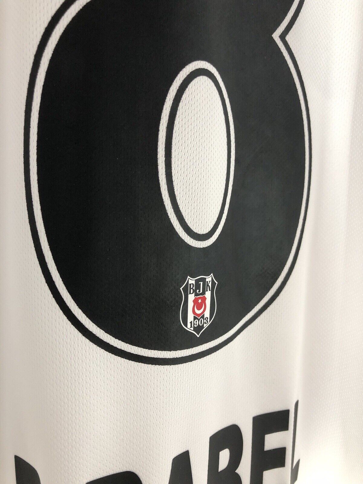 R Babel 8 Besiktas Large Home 2018 19 Shirt Adidas Excellent Condition Cg0691