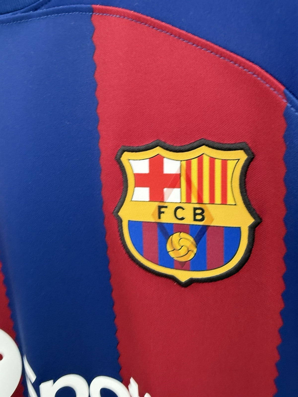 Barcelona Lewandowski #9 2023/24 Medium Home Shirt Excellent Conditio DX2687-456