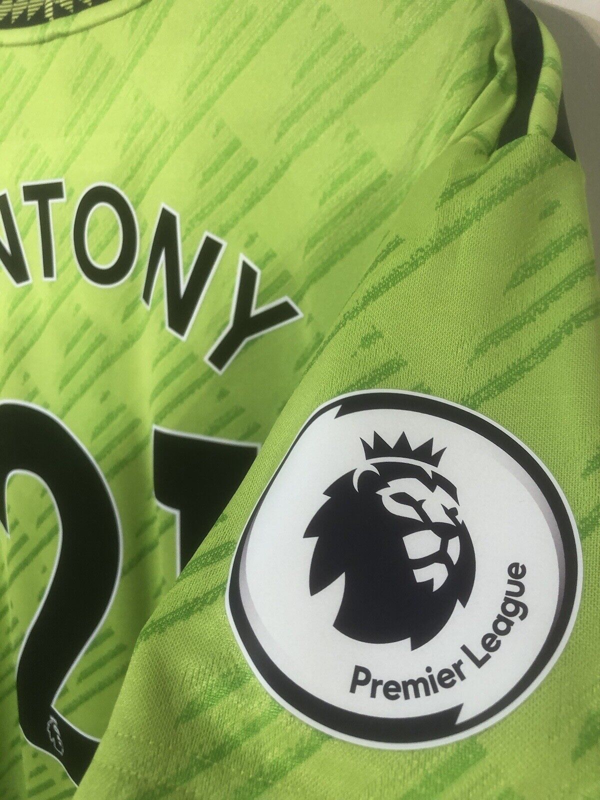 Antony #21 Manchester United Authentic 3rd 2021/22 Medium Shirt BNWT