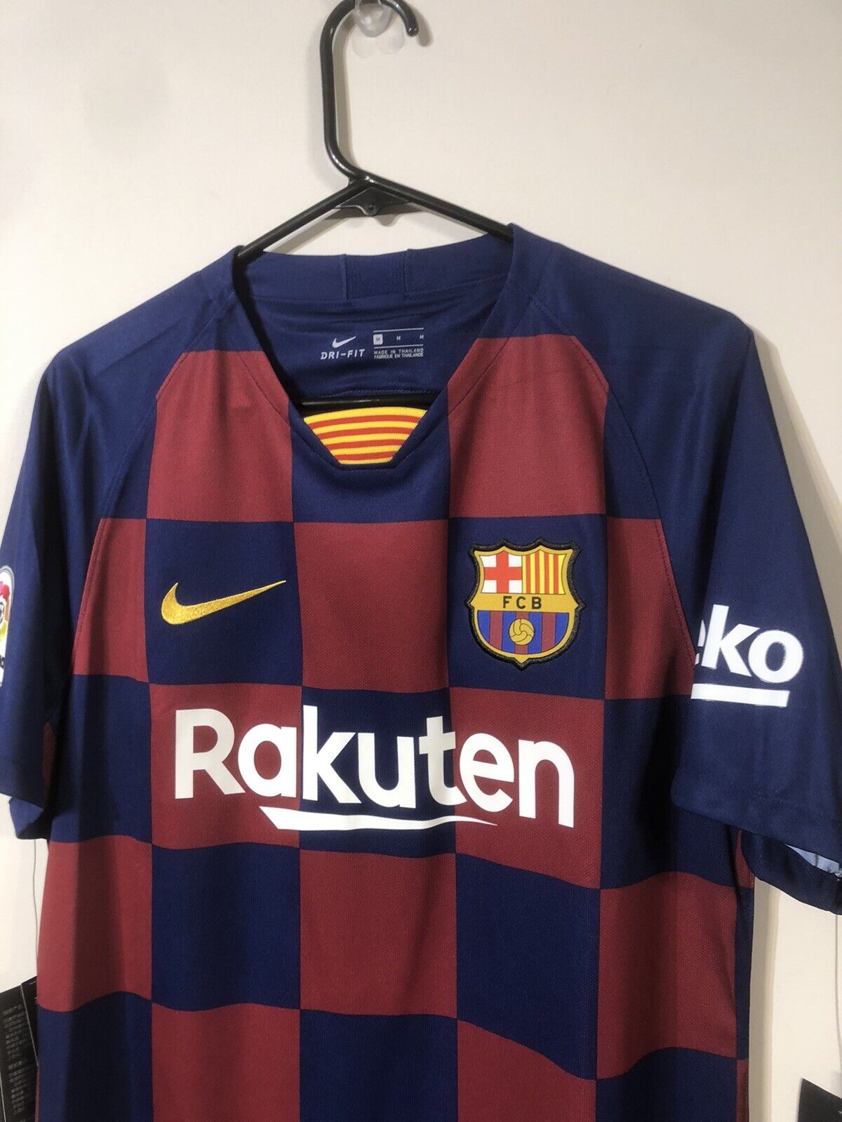 Suarez #9 Barcelona Medium 2019/20 Home Football Shirt Jersey Nike BNWT