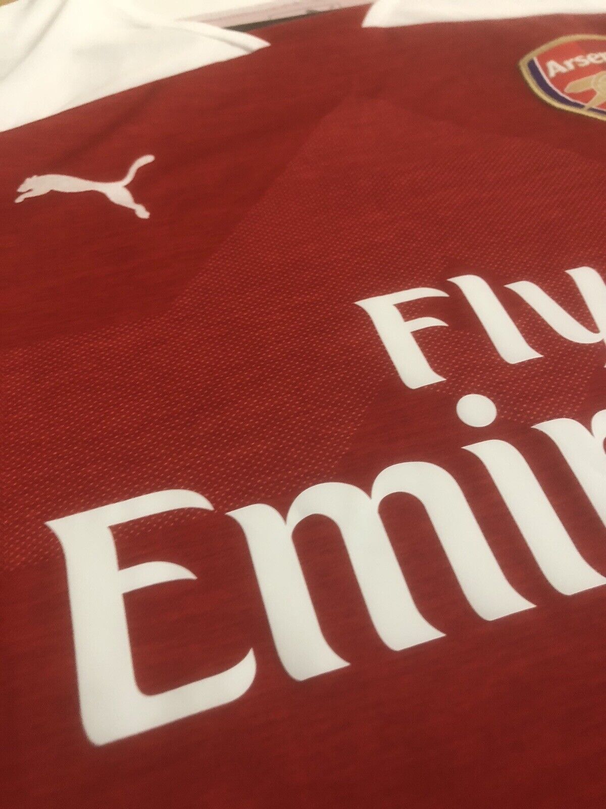 Xhaka #34 Arsenal 2018/19 Xl Home Shirt Puma Excellent Condition 753209-12