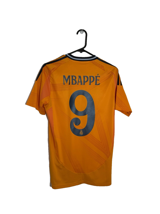 Real Madrid Mbappe #9 2024/25 Small Away Shirt Excellent Condition IU5013