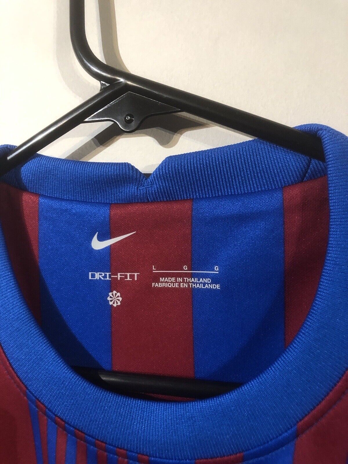 Dembele #7 Barcelona Large LFP 2021/22 Home Football Shirt Jersey Nike BNWT