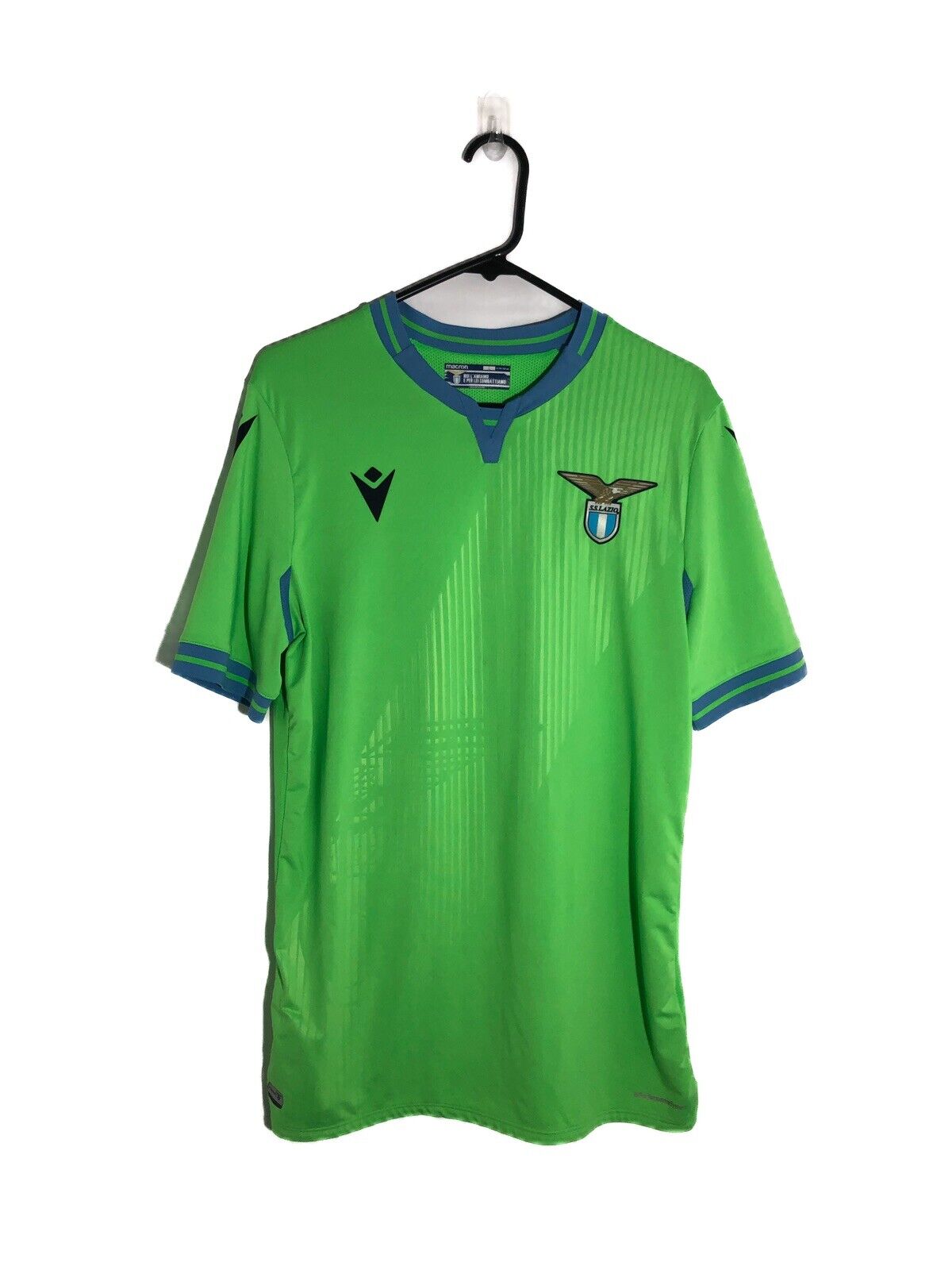 Lazio 2019 20 Away Large Shirt Macron Excellent Condition