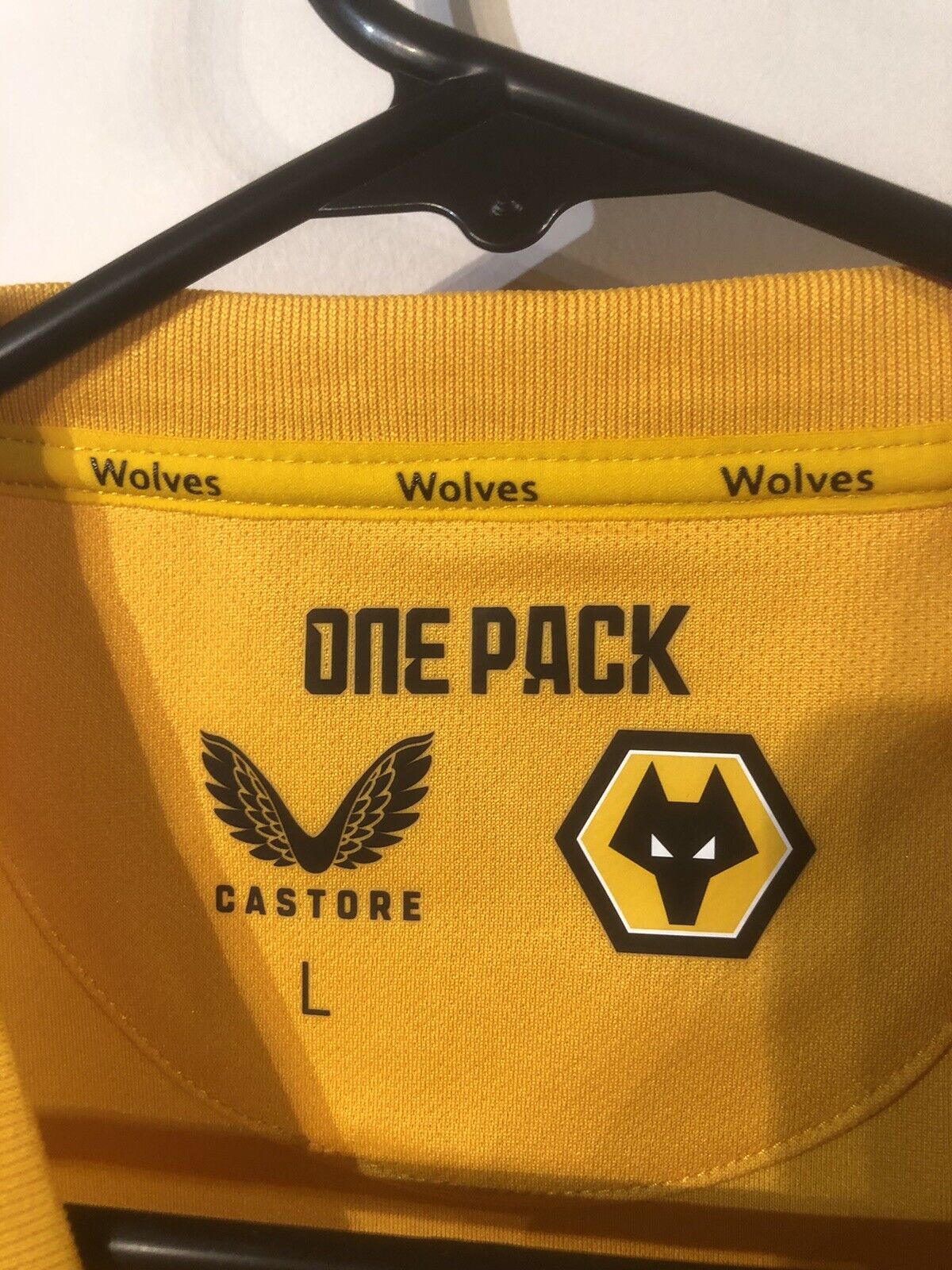 Neves #8 BNWT Wolves 2021/22 Euro Large Home Football Shirt Jersey Castore