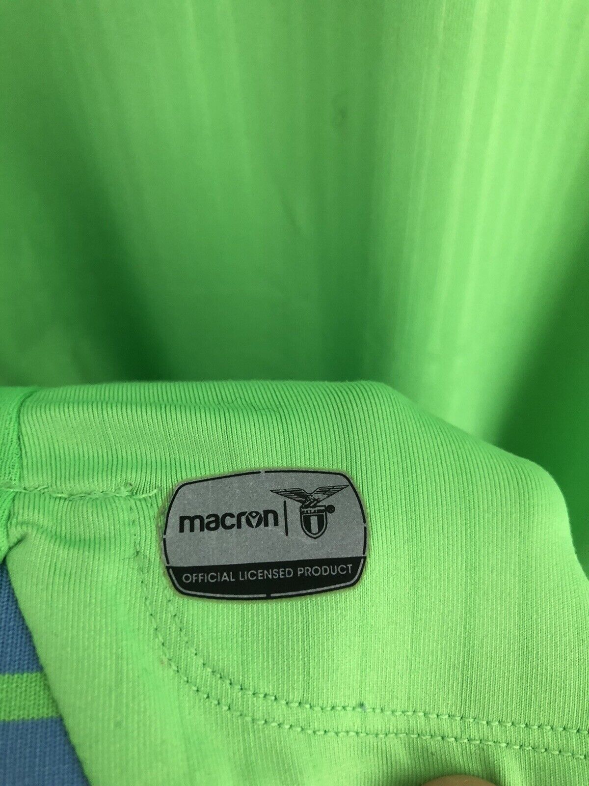 Lazio 2019 20 Away Large Shirt Macron Excellent Condition