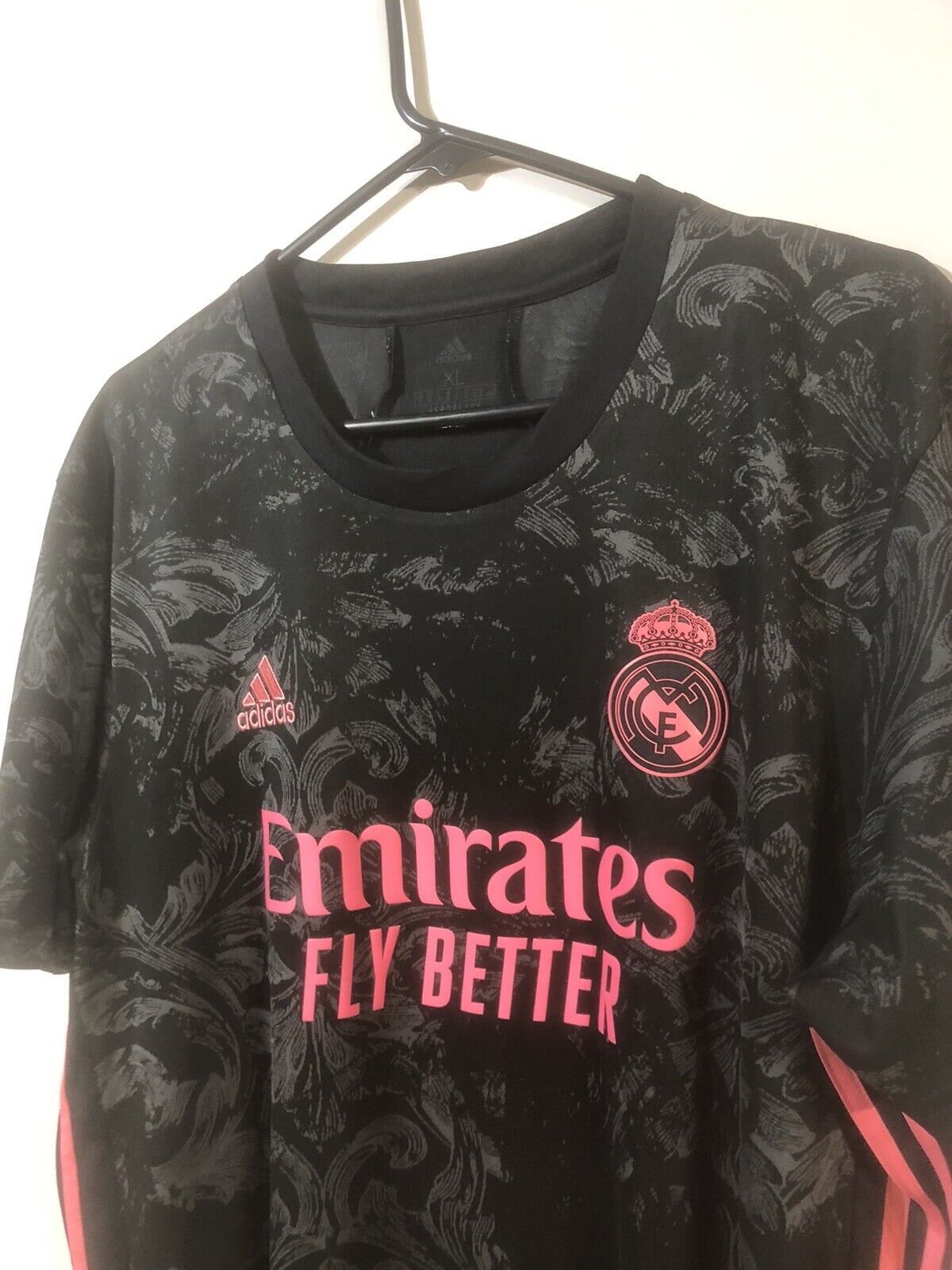 Hazard #7 Real Madrid 2020/21 X-Large 3rd Football Shirt Excellent Condition