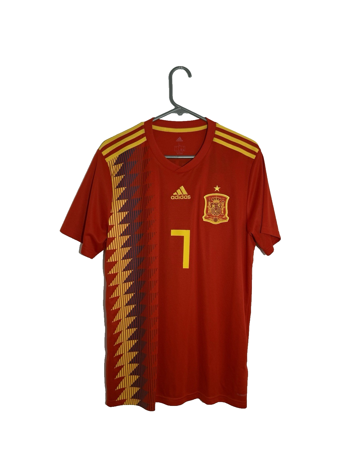 Spain Morata #7 2018 Large Home Shirt Adidas BNWT CX5355