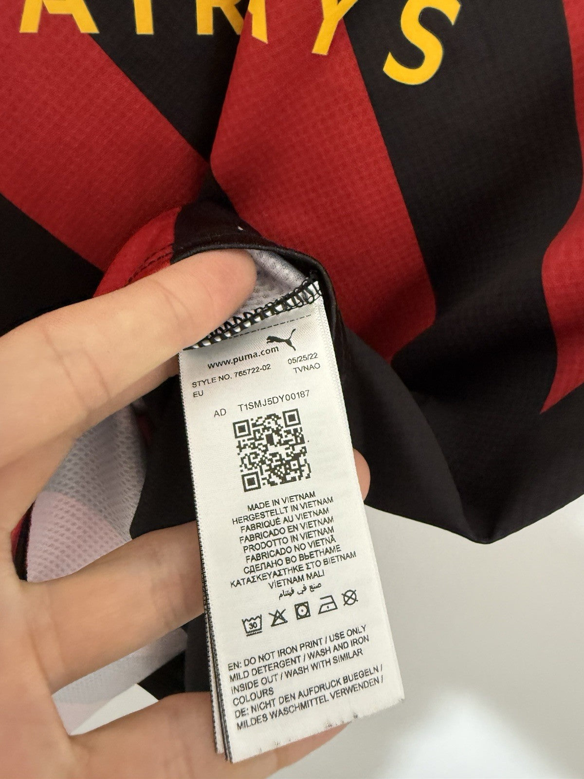 Man City De Bruyne #17 2022/23 Large Away Shirt Excellent Condition 765722-02