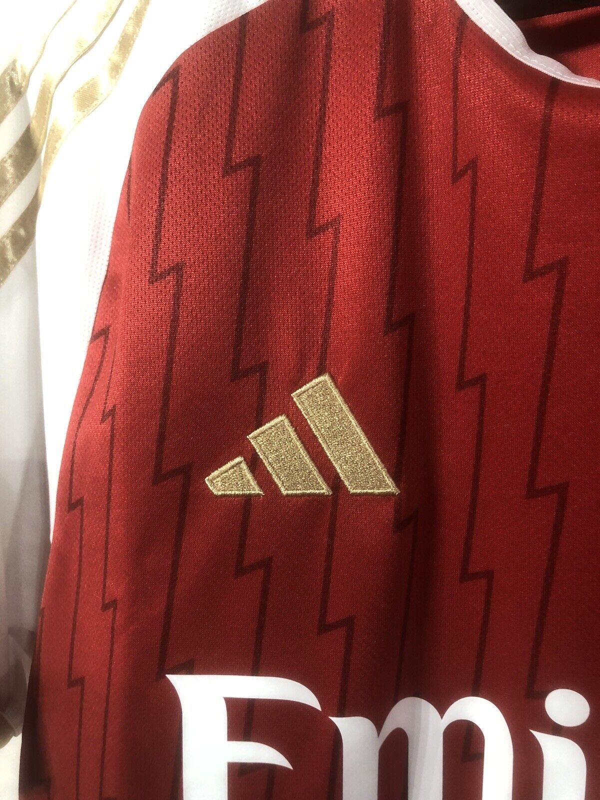 Saka #7 Arsenal 2023/24 Medium Home Shirt Adidas Excellent Condition HR6929