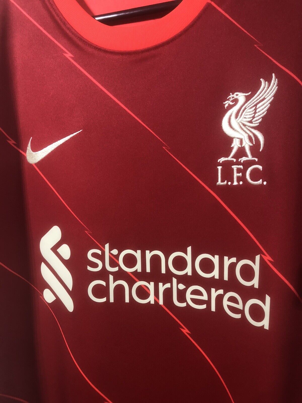 Tsimikas 21 Liverpool Medium 2021 22 Home Shirt Excellent Condition DB2560 688