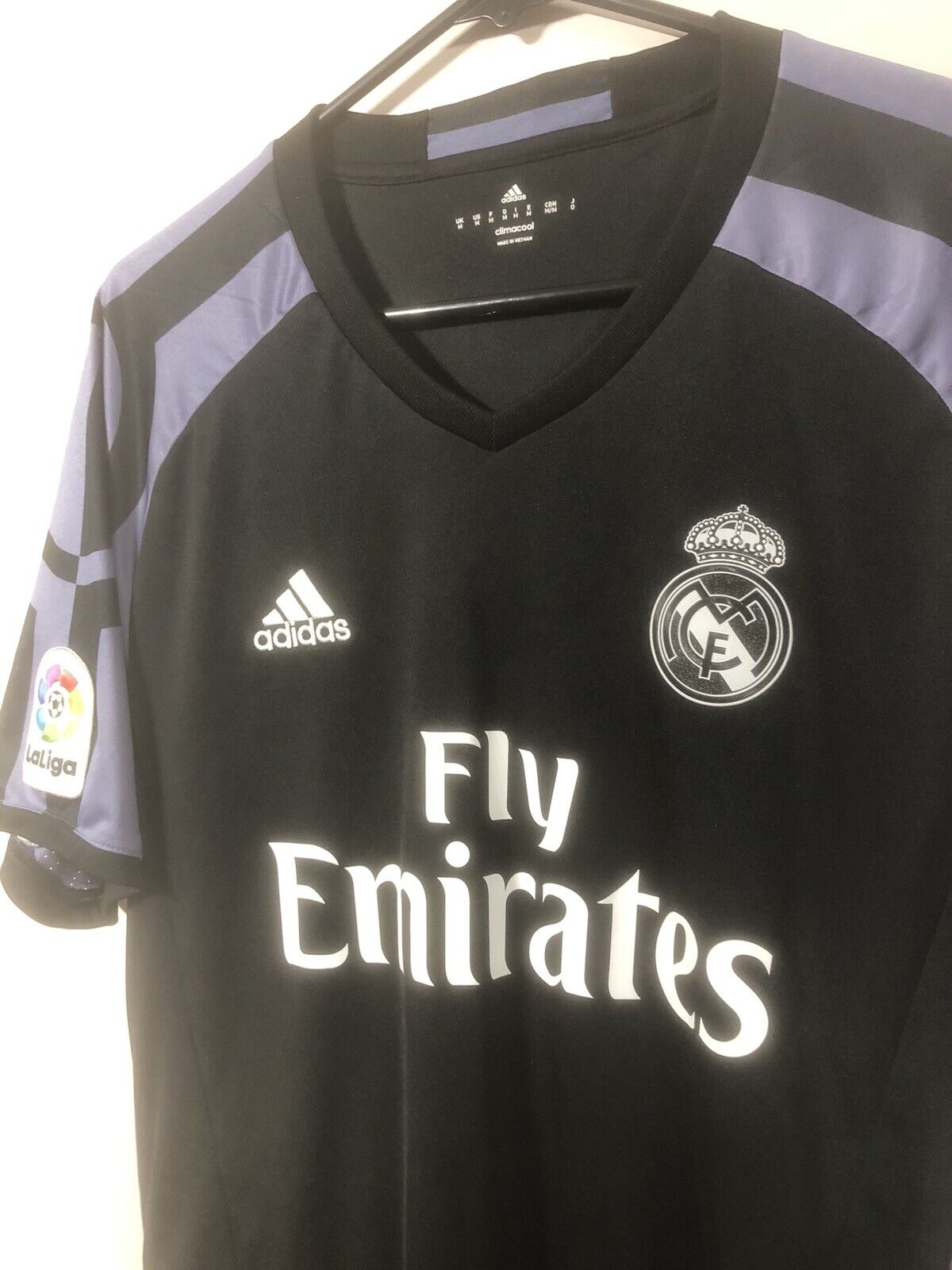 Sergio Ramos #4 2016/17 Real Madrid Medium 3rd Shirt Excellent Condition AI5139