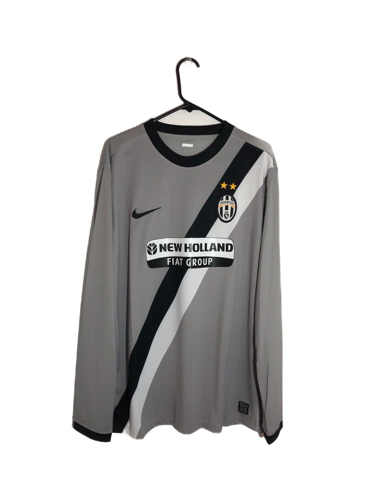 Del Piero 10 Juventus 2009 10 Xl Away Printed Wash Tag Excellent Condition