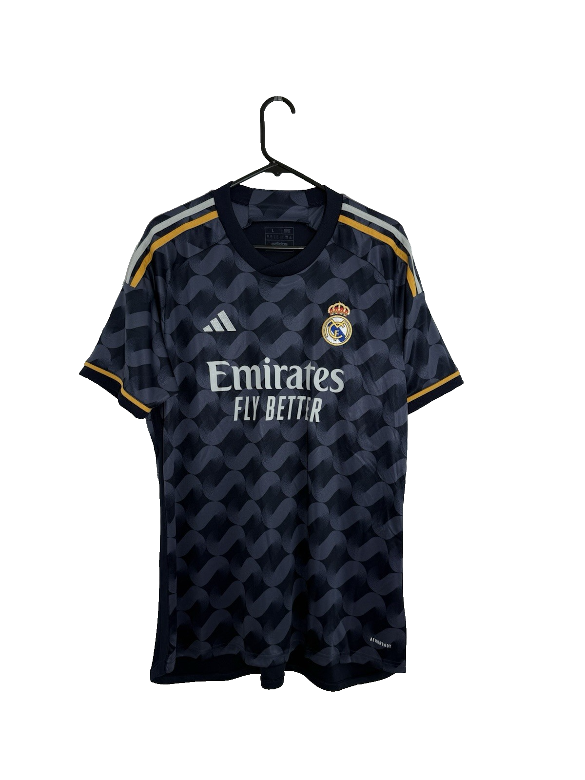 Real Madrid Rodrygo #11 2023/24 Away Large Shirt BNWT IJ5901