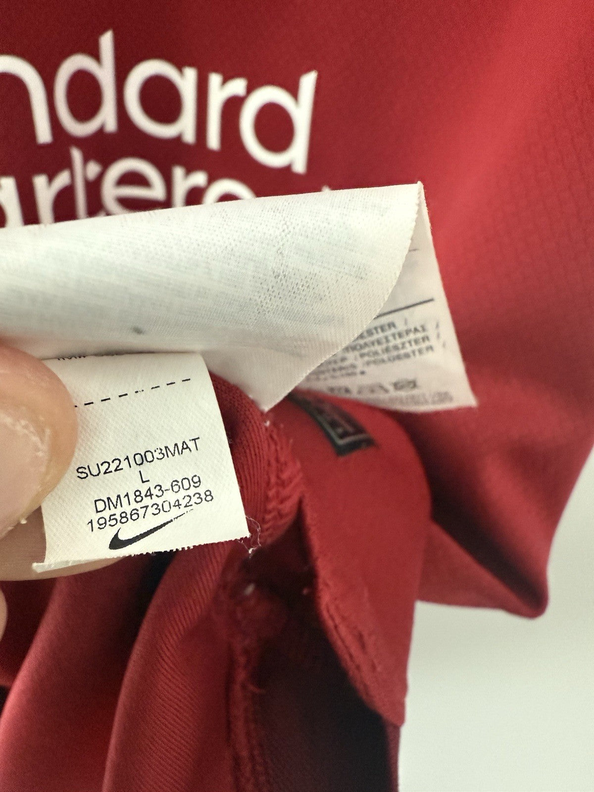 Liverpool Diogo .J #20 Large 2022/23 Home Shirt Excellent Condition DM1843-609