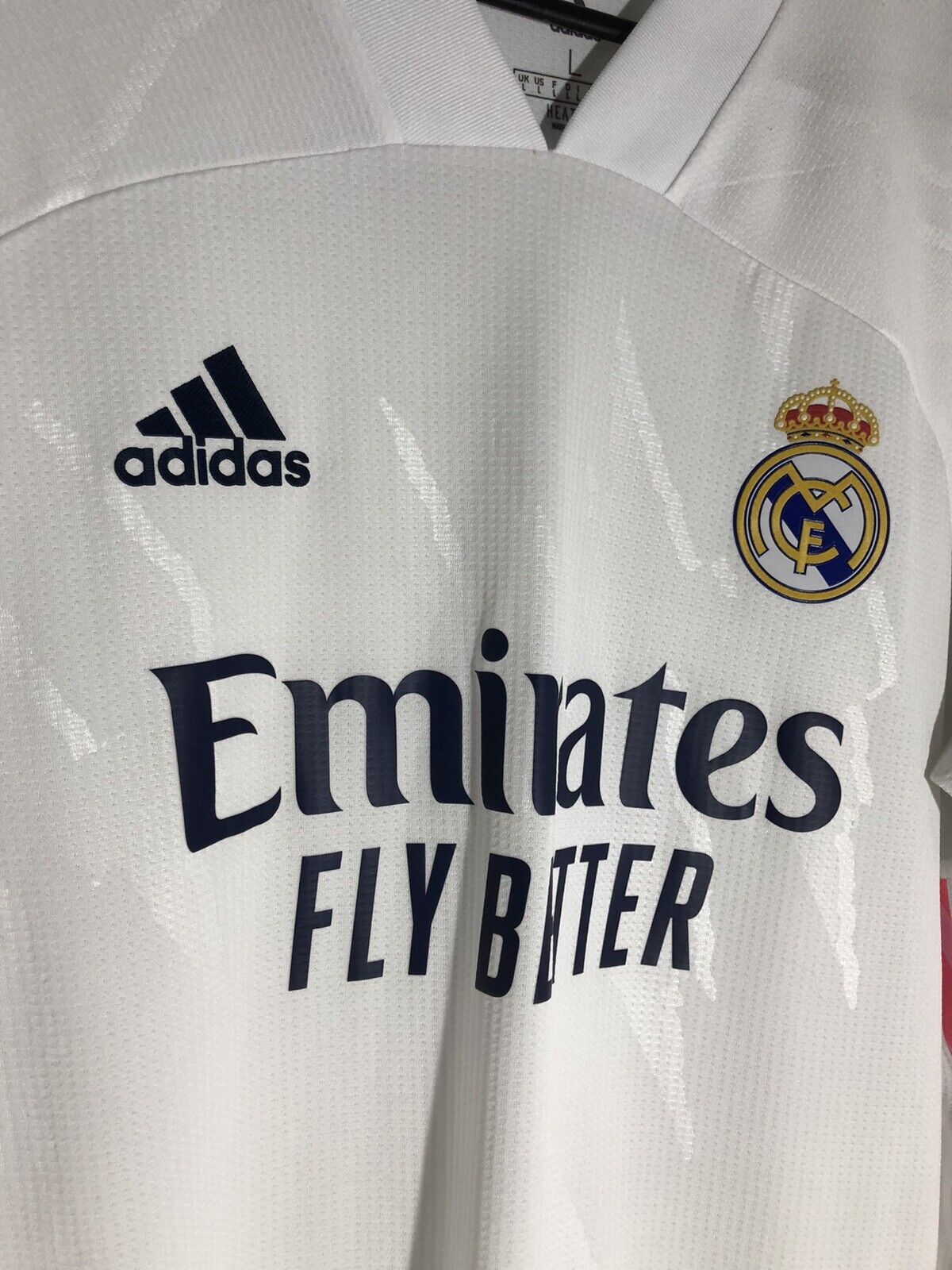 Benzema 9 Real Madrid 2020 21 Large Authentic Home Excellent Condition Fm4736