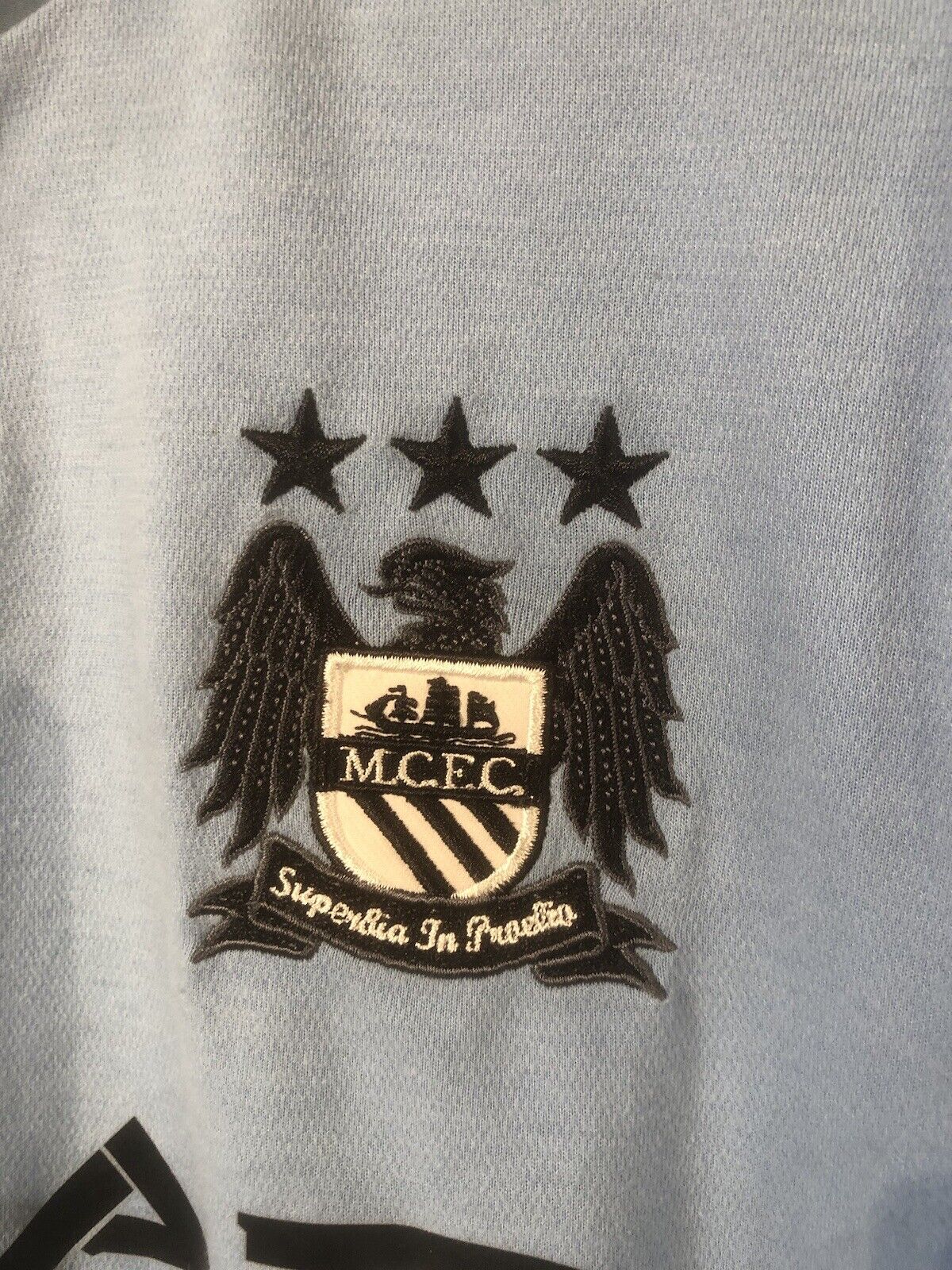 Zabaleta #5 Manchester City 2012/13 Small Euro Home Shirt Excellent Condition