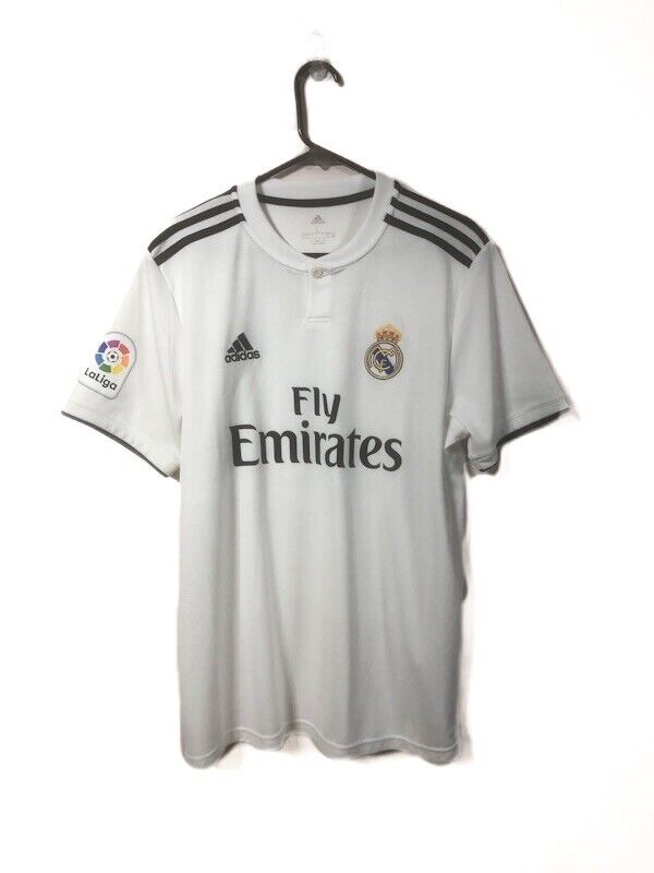 Isco 22 Real Madrid 2018 19 Home Large Shirt Adidas Excellent Condition Cg0550