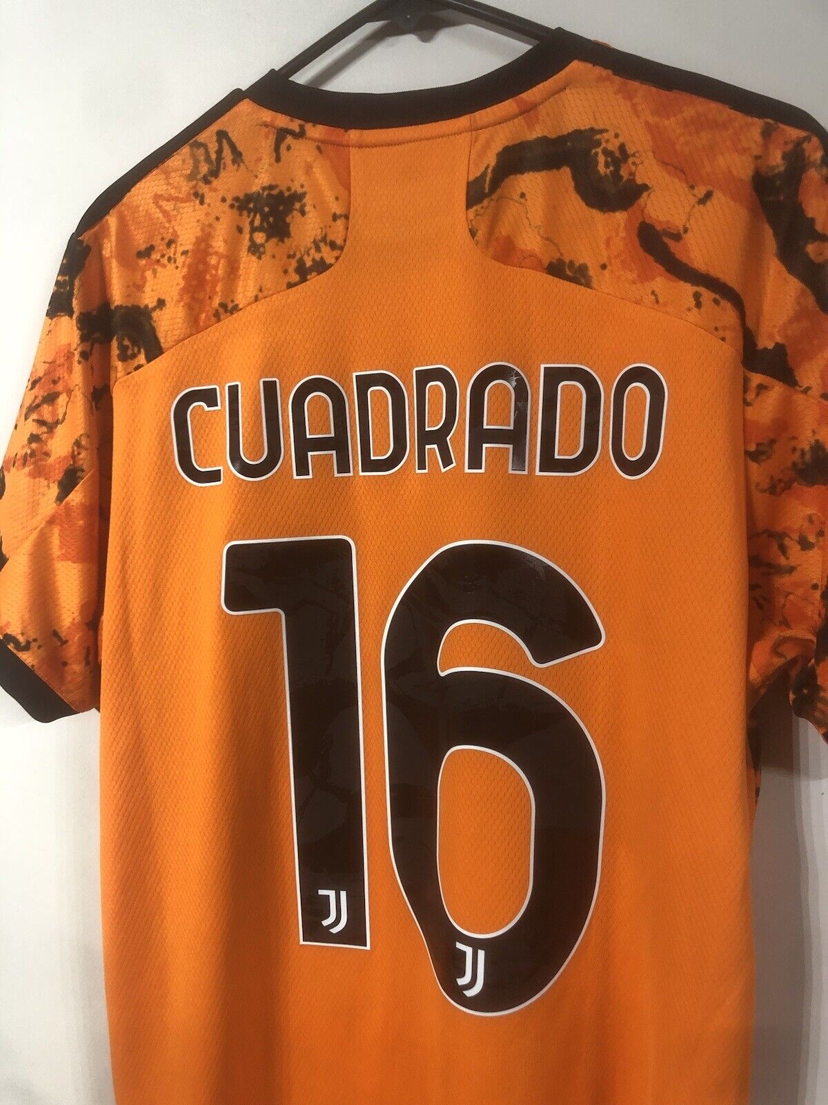 Cuadrado #16 Juventus 2020/21 Large 3rd Shirt Adidas Excellent Condition GE4856