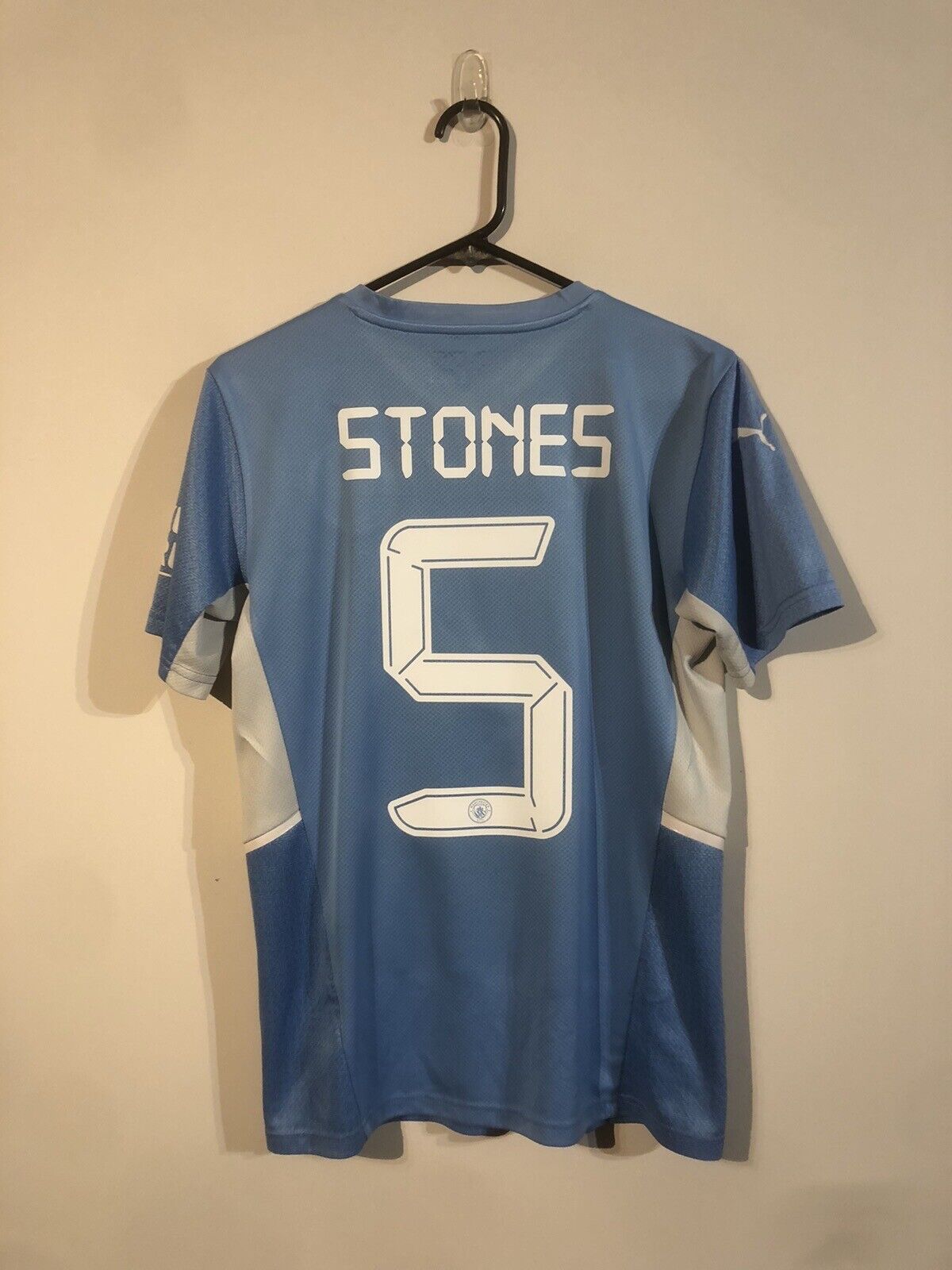 Stones #5 Manchester City 2021/22 Small Home Shirt Excellent Condition