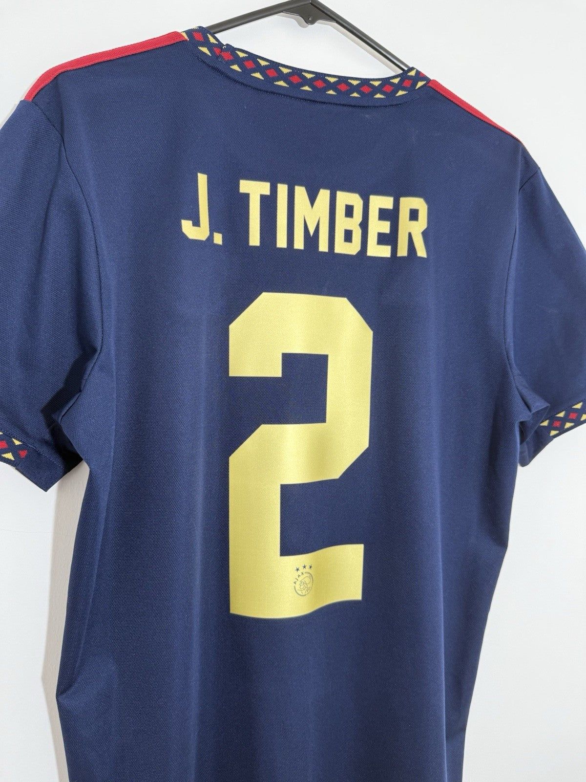 Ajax J. Timber #2 2021/22 Medium Away Excellent Condition H58251