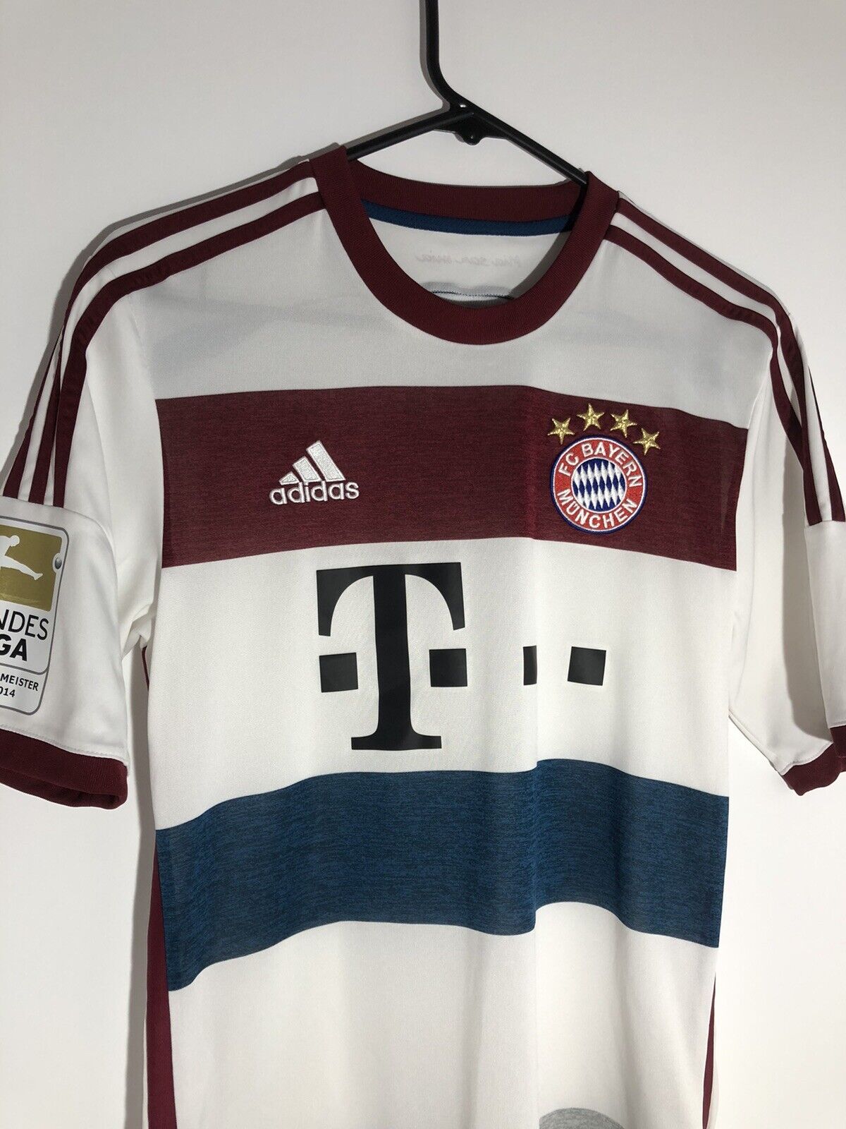 Bayern Munich 2014 15 Small Away Shirt Adidas Excellent Condition F48414