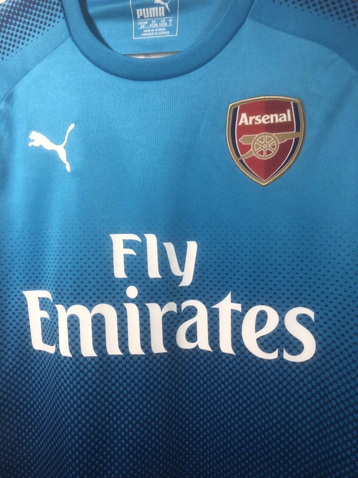 Xhaka #29 Arsenal 2017/18 Small Away Shirt Puma Excellent Condition 751512