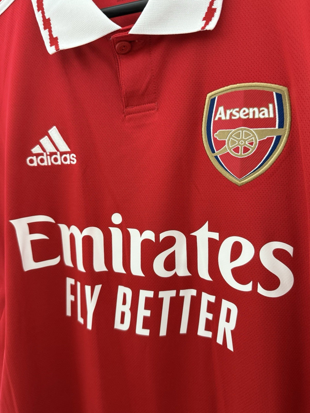 Arsenal Saliba #12 2022/23 Medium Home Shirt Excellent Condition H35903
