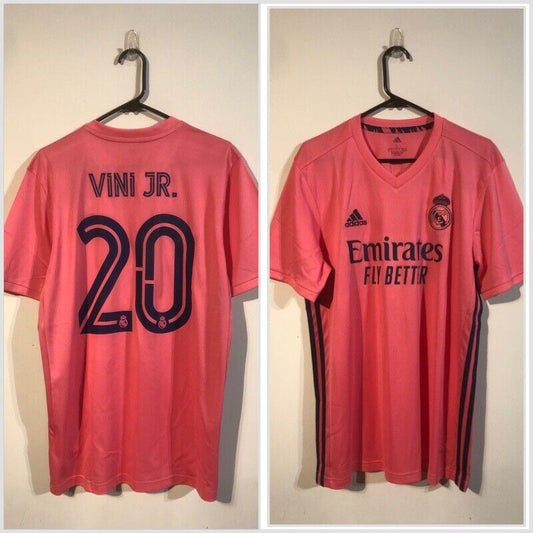 Vinicius Jr #20 Real Madrid 2020/21 Large Away Football Shirt Jersey BNWT