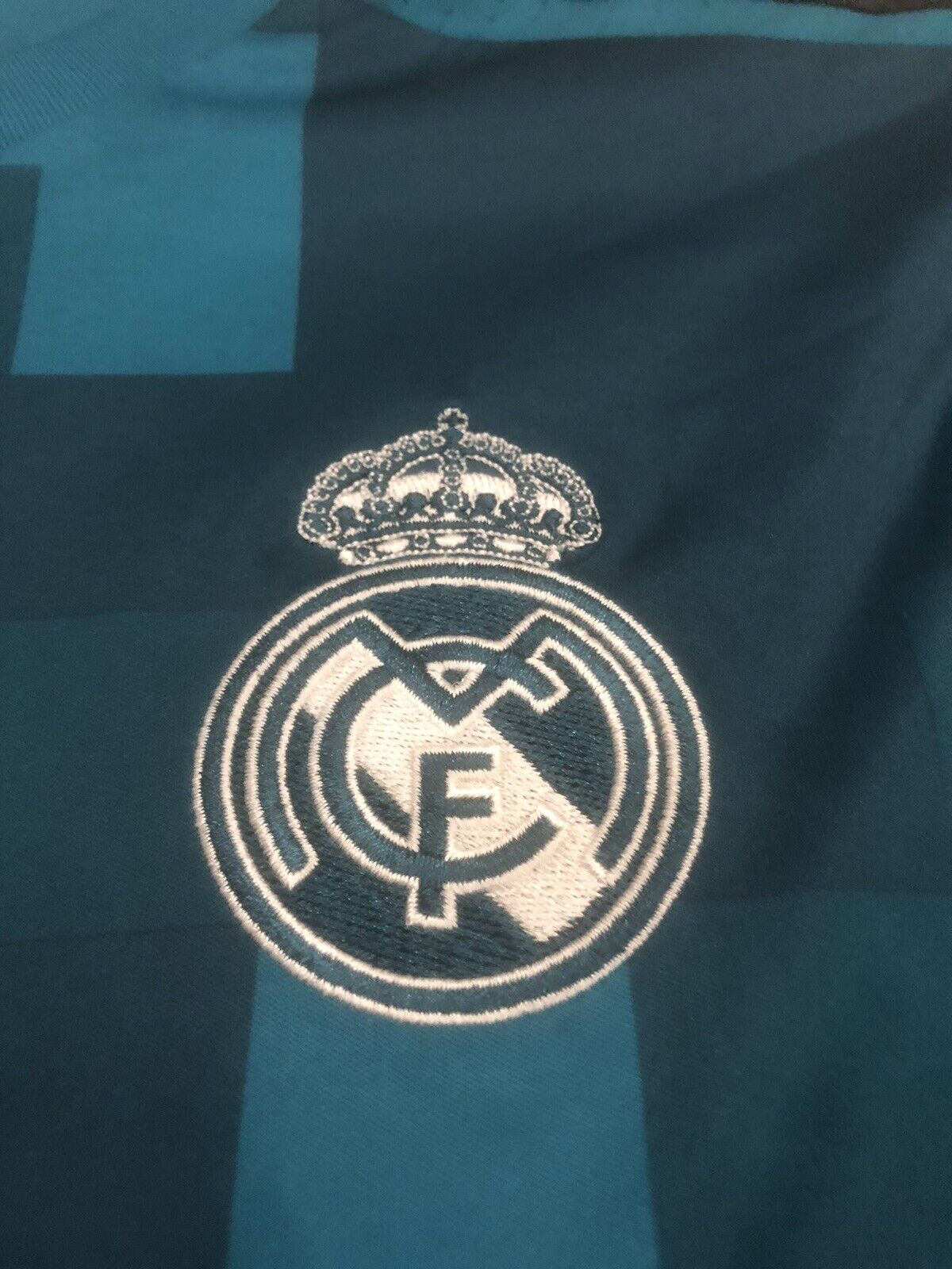 Kroos 8 Real Madrid 2017 18 Small 3rd Shirt Adidas Excellent Condition Br3539