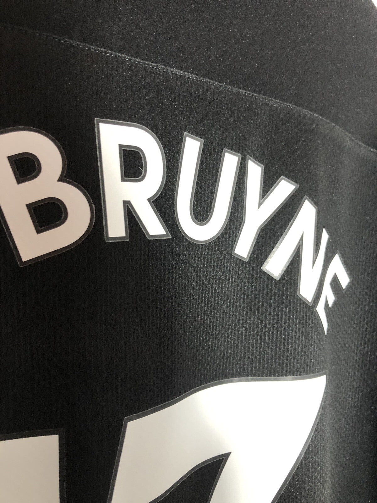 De Bruyne #17 Manchester City 2020/21 Large Away Excellent Condition 757092-02