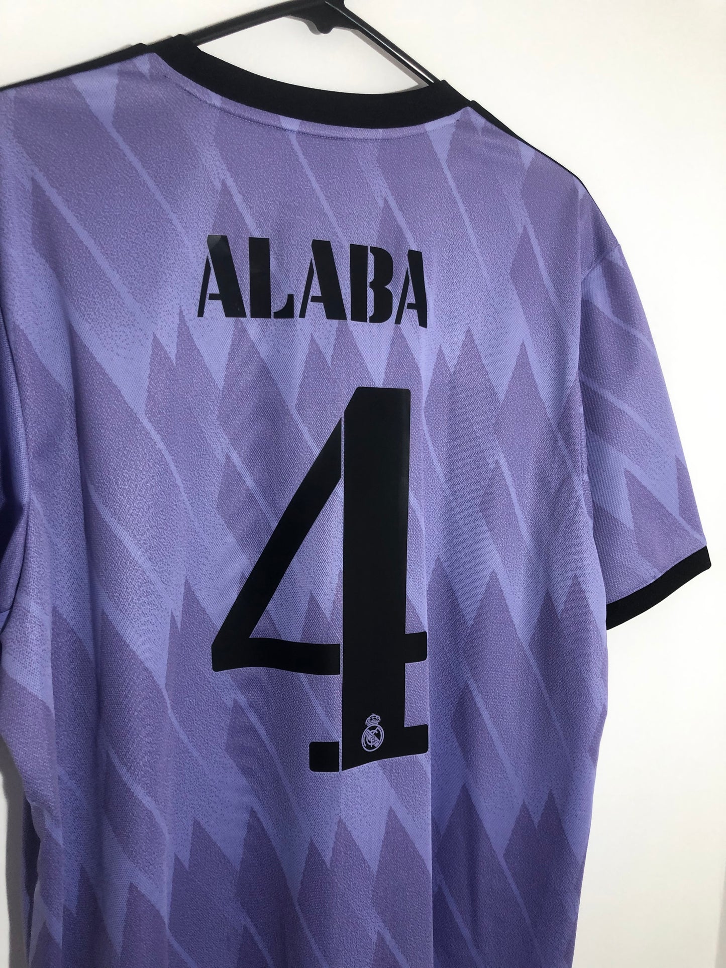 Alaba #4 Real Madrid 2022/23 Away XL Football Shirt Adidas BNWT