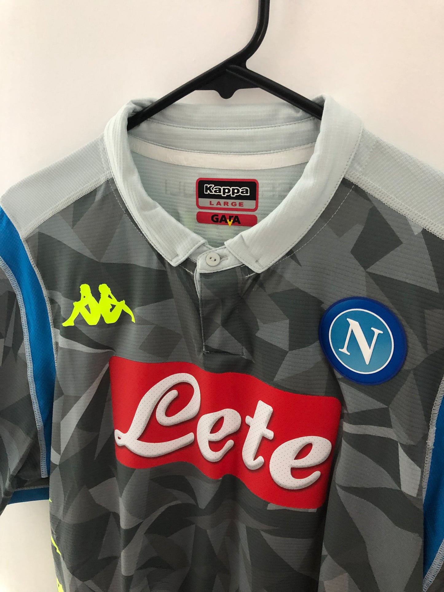 Insigne #24 Napoli 2018/19 Kappa Large 3rd Shirt BNWT 3032vw0