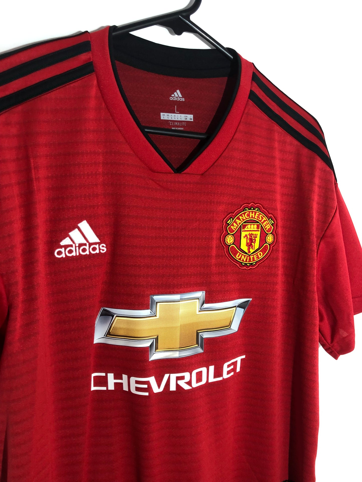 Rashford #10 Man United Large 2018/19 Home Shirt BNWT Cg0040