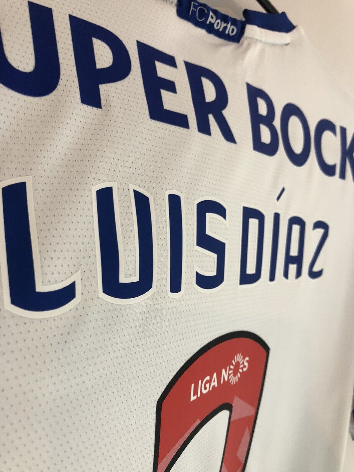 Luis Diaz #7 Porto 2020/21 Small Home New Balance Excellent Condition MT030073