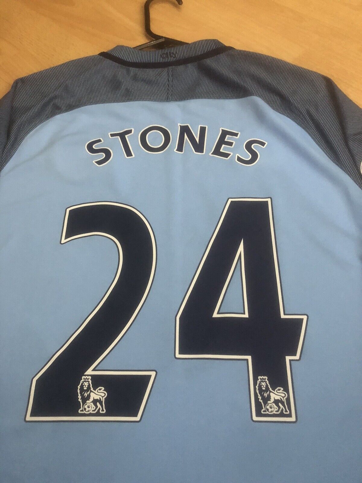 Stones 24 Manchester City 2016 17 Medium Home Excellent Condition 776907 489