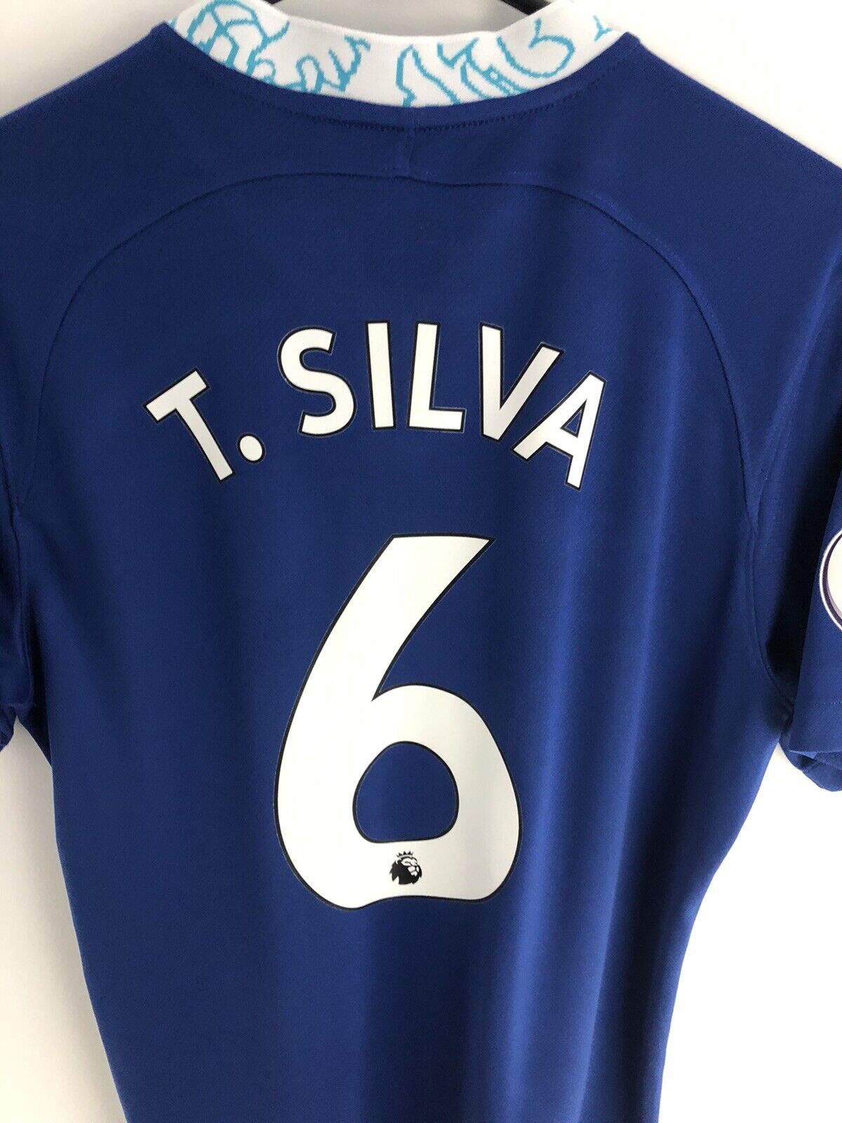 T Silva 6 Chelsea 2022 23 Small Home Shirt Nike Excellent Condition Dm1839-496