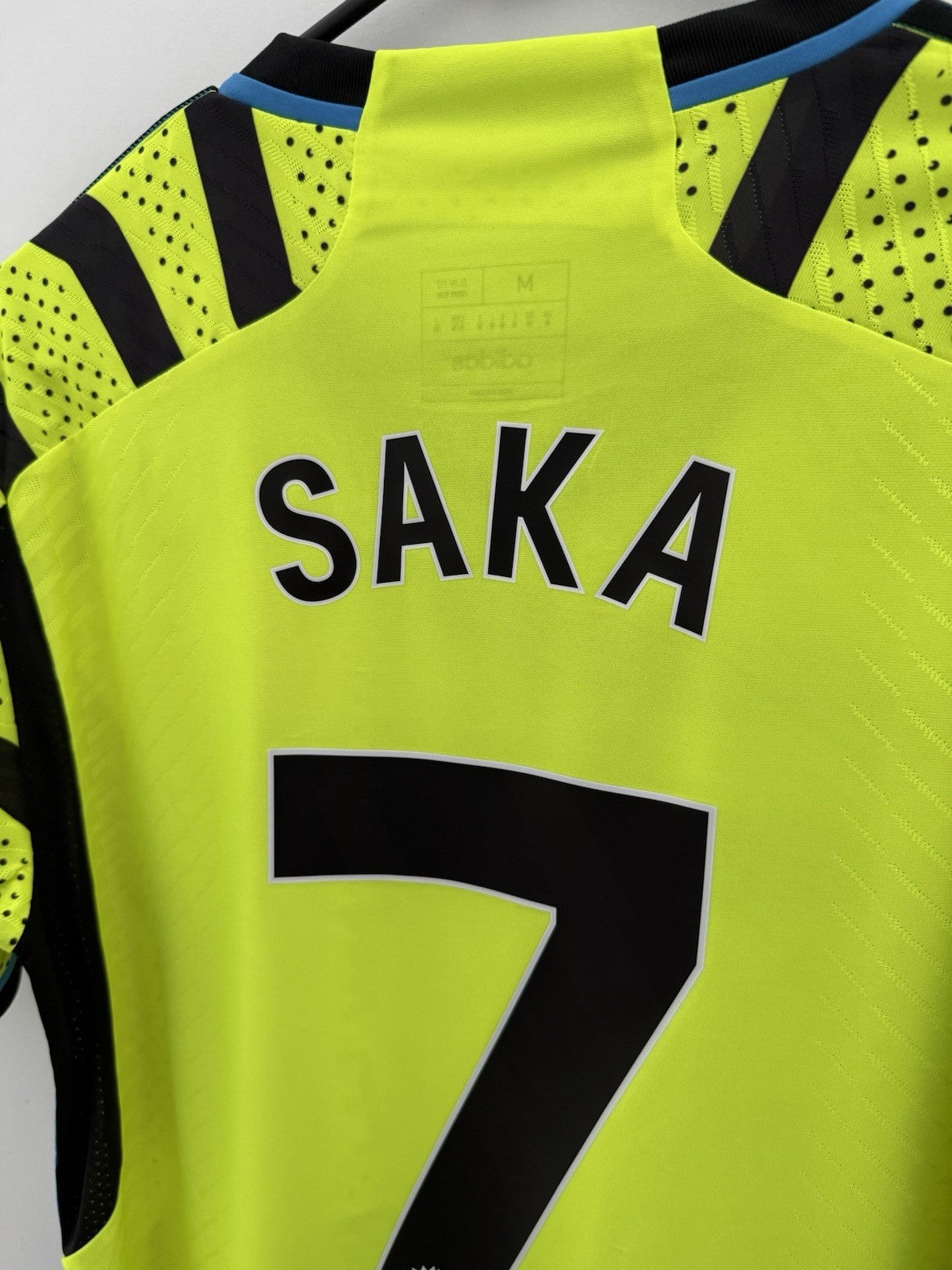 Arsenal Saka #7 2023/24 Medium Authentic Away Shirt Adidas BNWT HR6926
