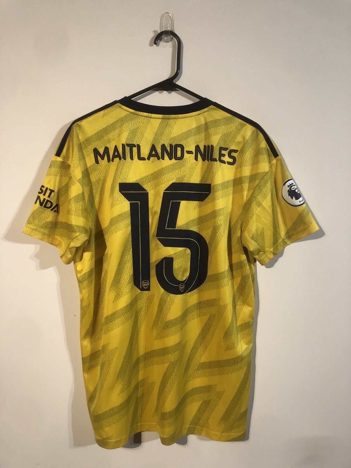 Mainland-Niles #15 Arsenal 2019/20 Large Away Shirt Excellent Condition EH5635