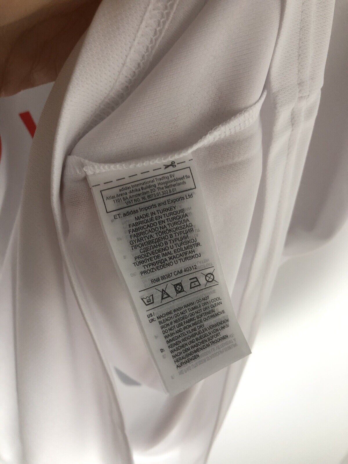 Medel 6 Besiktas Medium Home 2018 19 Shirt Adidas Excellent Condition Cg0691