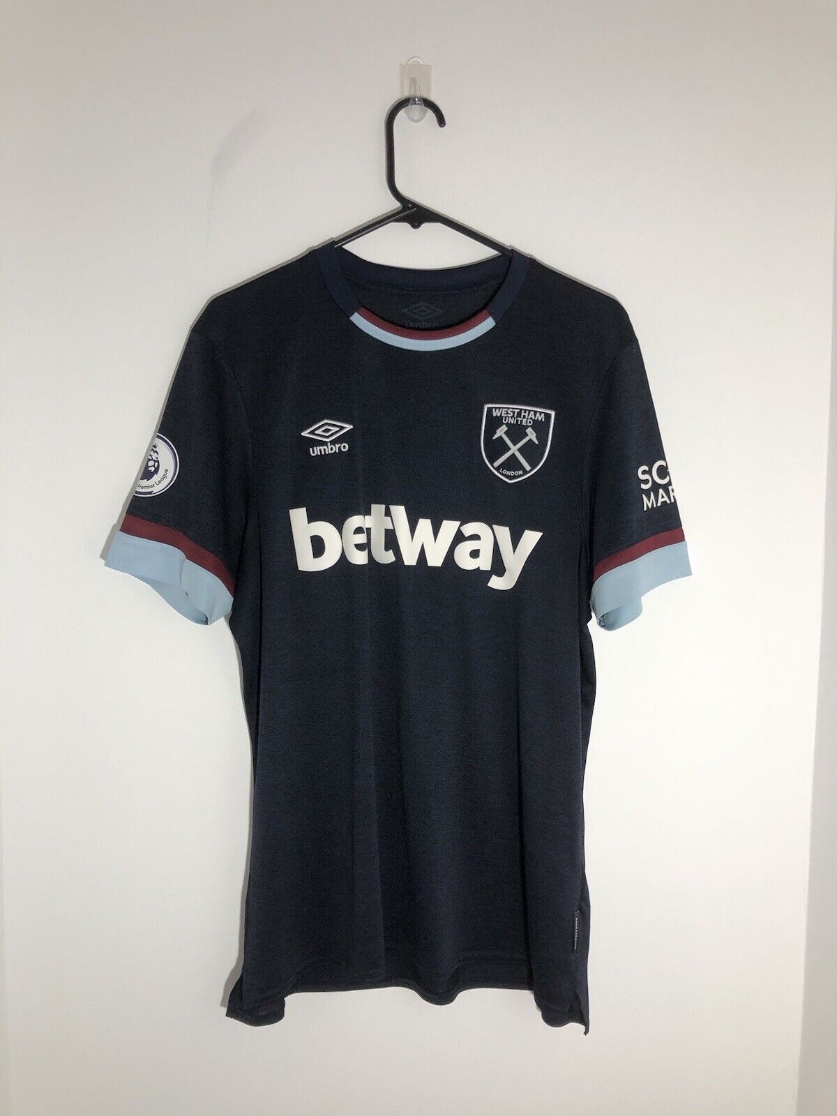 Noble 16 West Ham United 2021 22 Large 3rd Shirt Umbro Excellent Condition