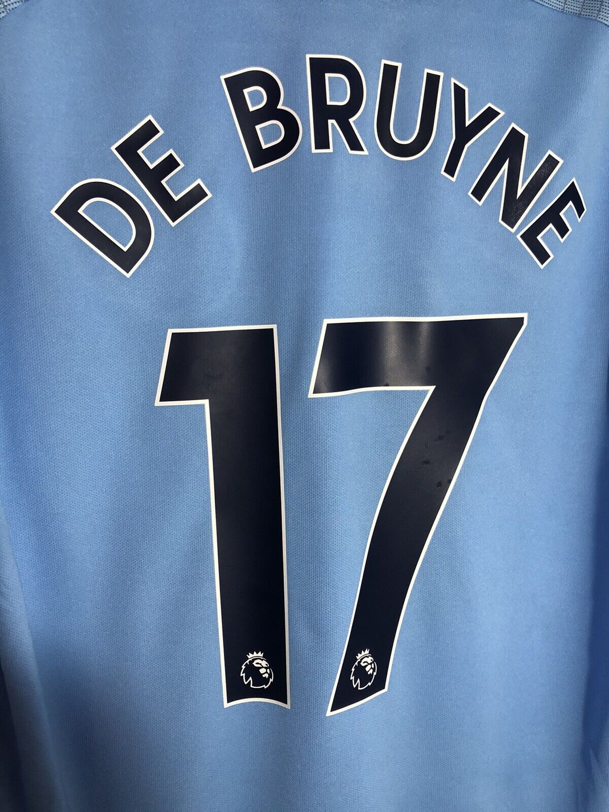 De Bruyne 17 Man City 2018 19 Xl Home Shirt Excellent Condition 894431 489
