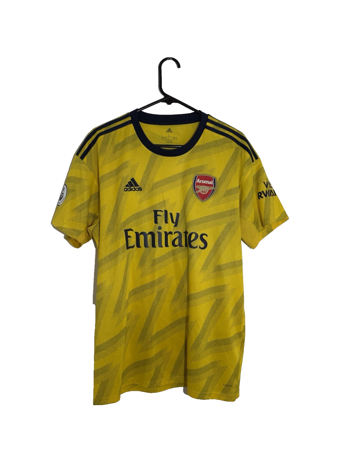 Arsenal Saka #77 2019/20 Large Away Shirt Excellent Condition EH5635