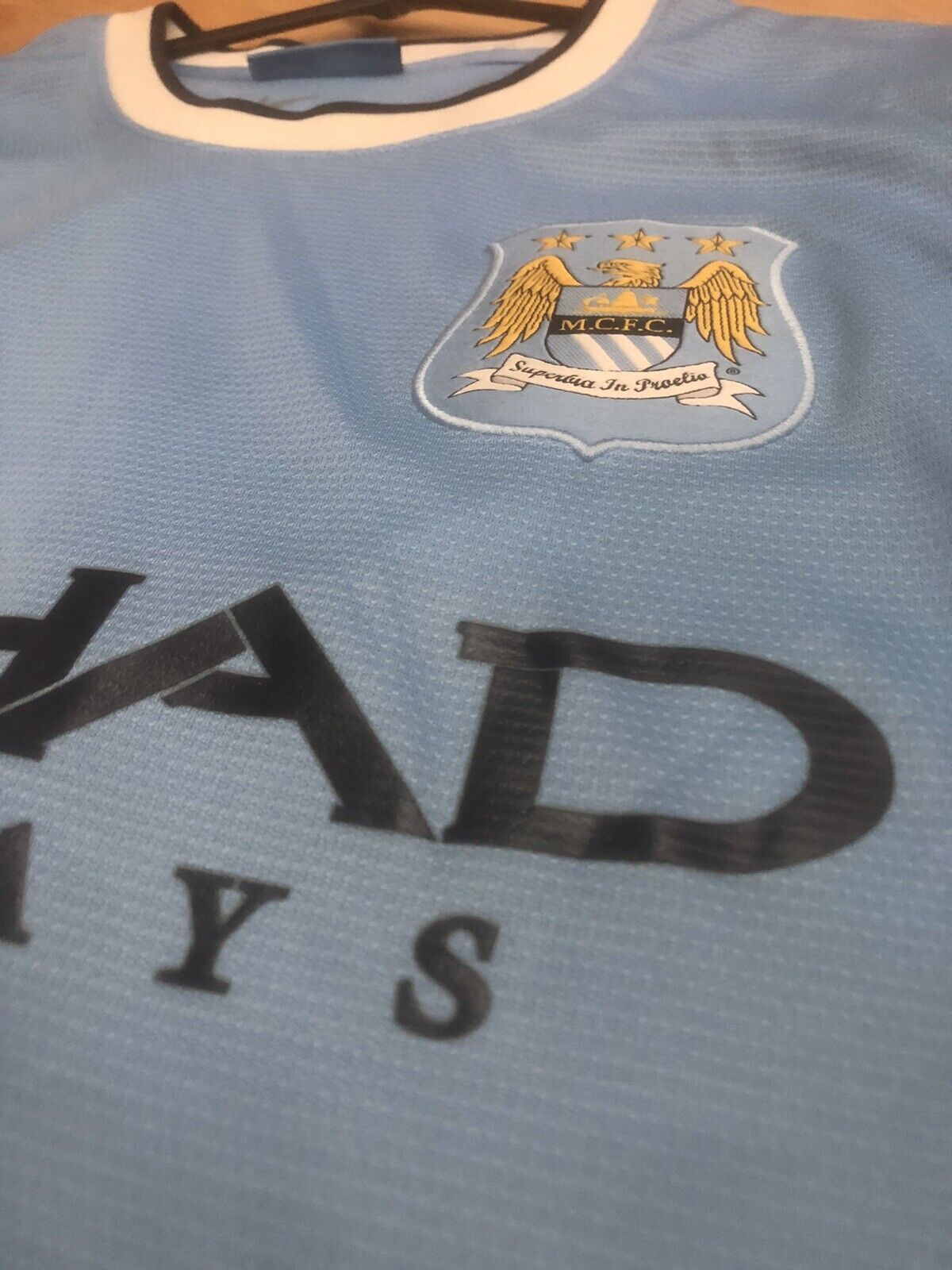 Zabaleta 5 Manchester City 2013 14 Large Home Very Good Condition 574863 489