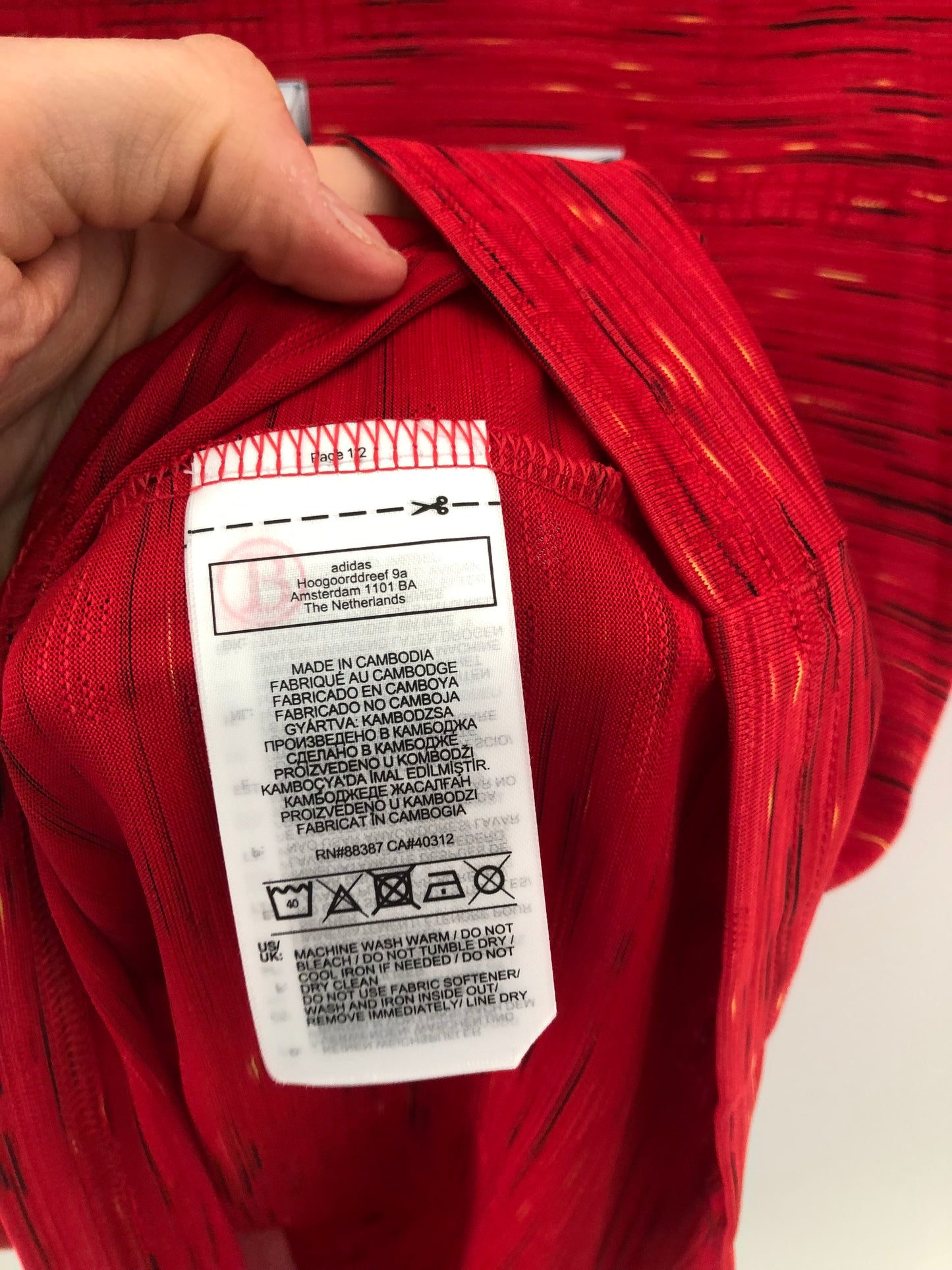 Pogba #6 Manchester United Home Medium 2020/21 Home BNWT Gc7958