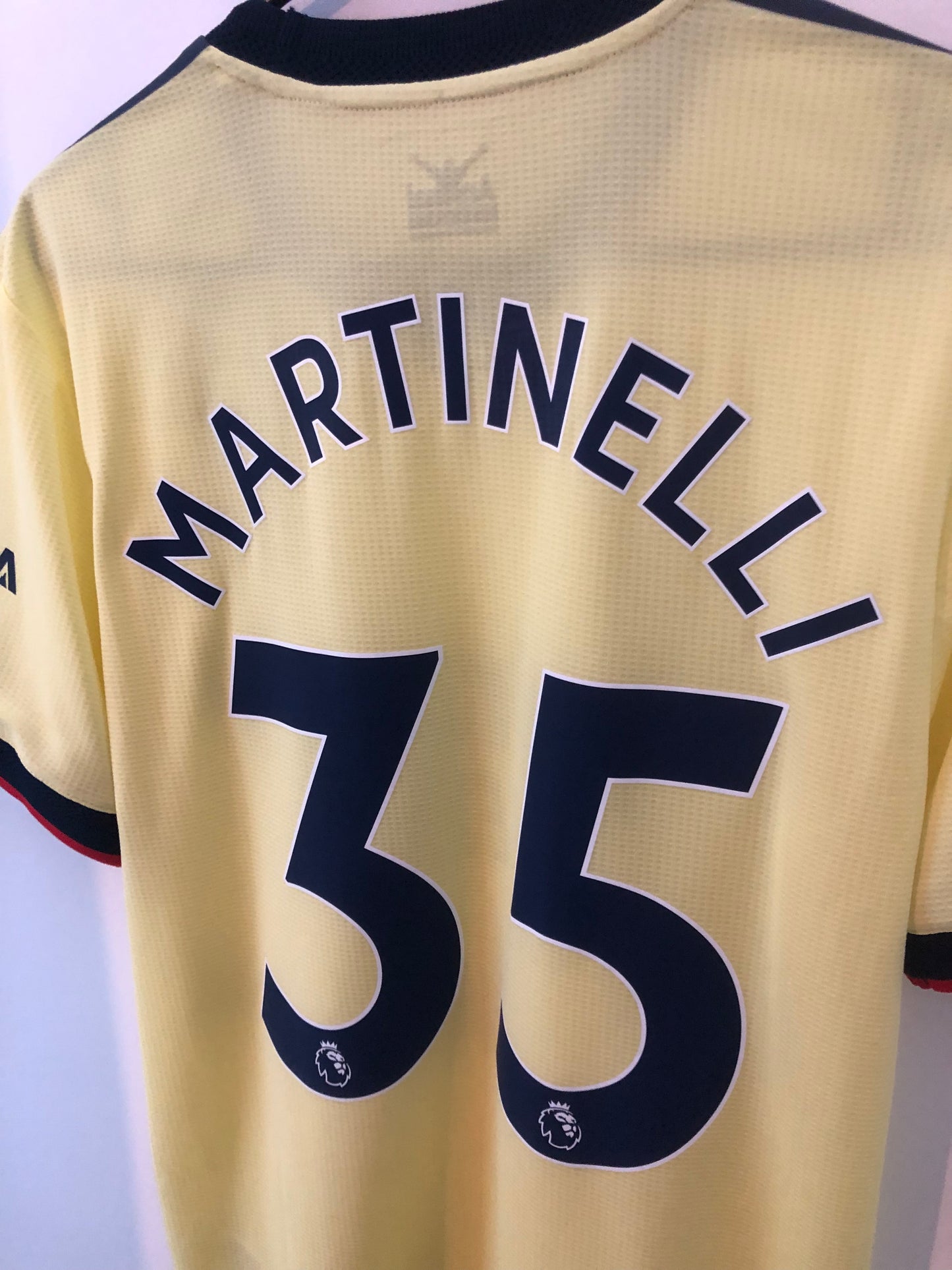 Martinelli #35 Arsenal 2021/22 Authentic Medium Away Shirt Adidas BNWT GM0219