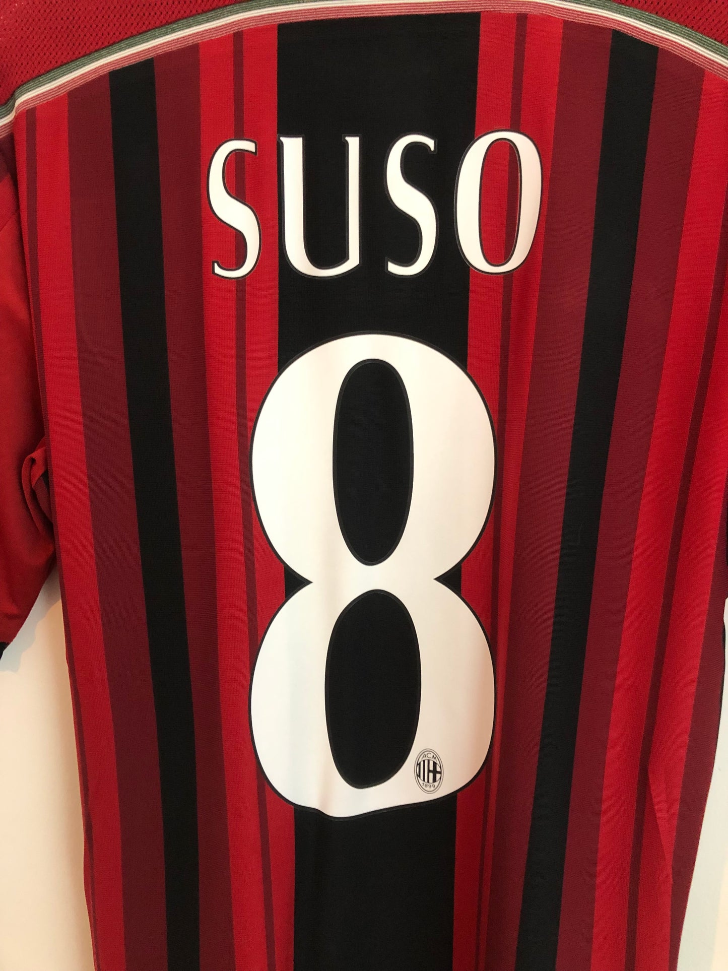 Suso #8 Ac Milan 2014/15 Small Home Shirt Adidas BNWT D87224
