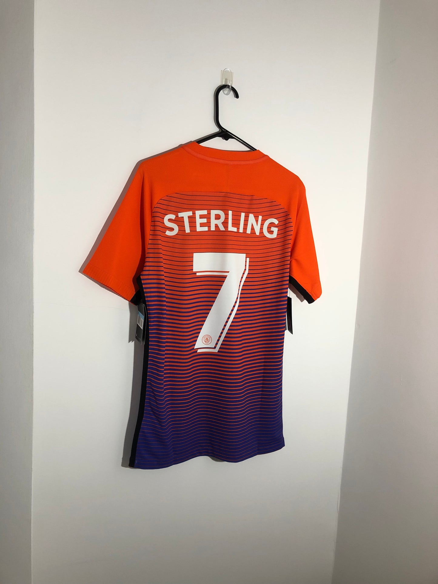 Sterling #7 Man City 2016/17 Medium Vapor 3rd Shirt BNWT 846985 817