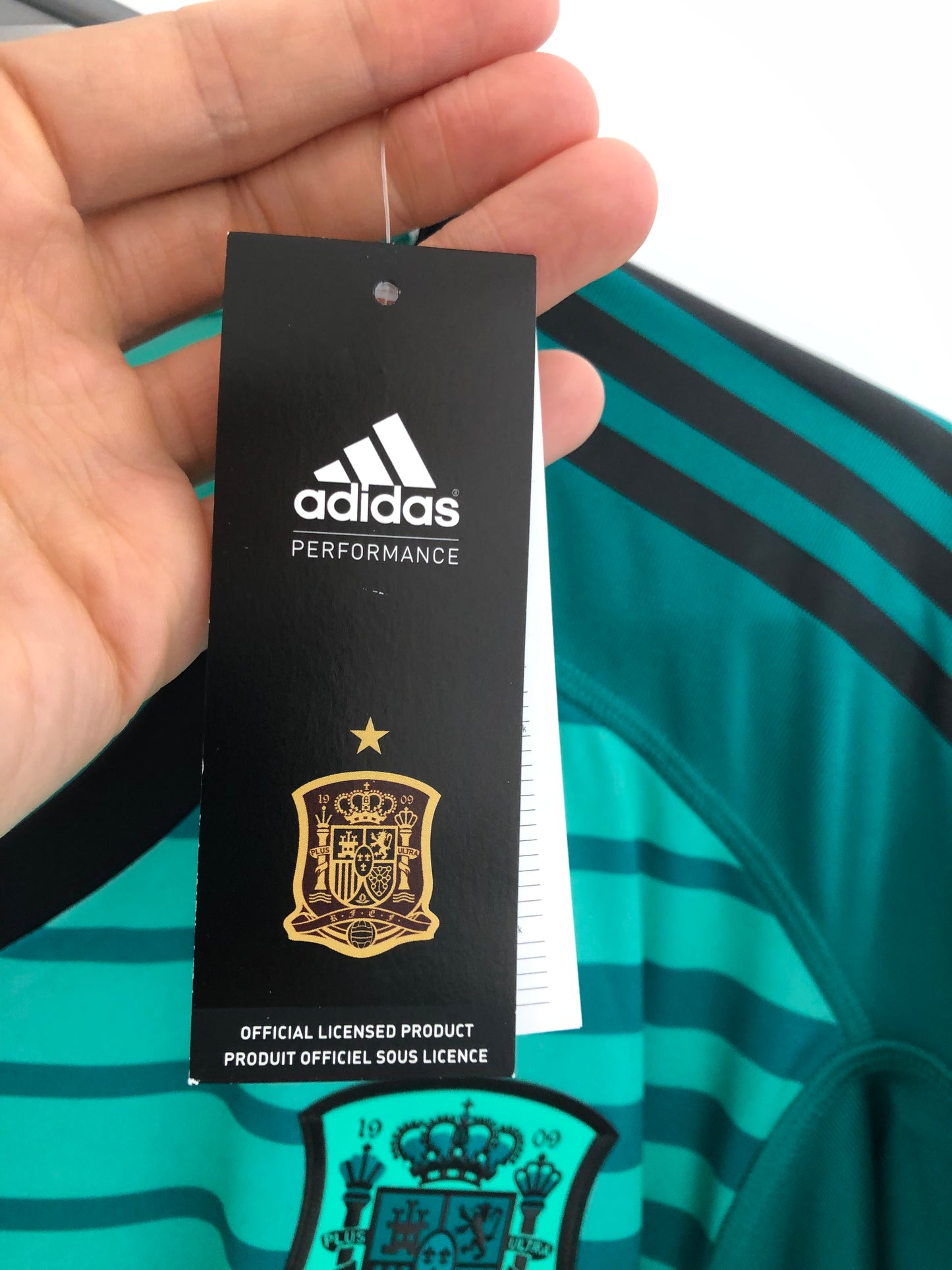 De Gea #1 Spain 2018 Xl Authentic (10) Home GK Shirt BNWT Br2700