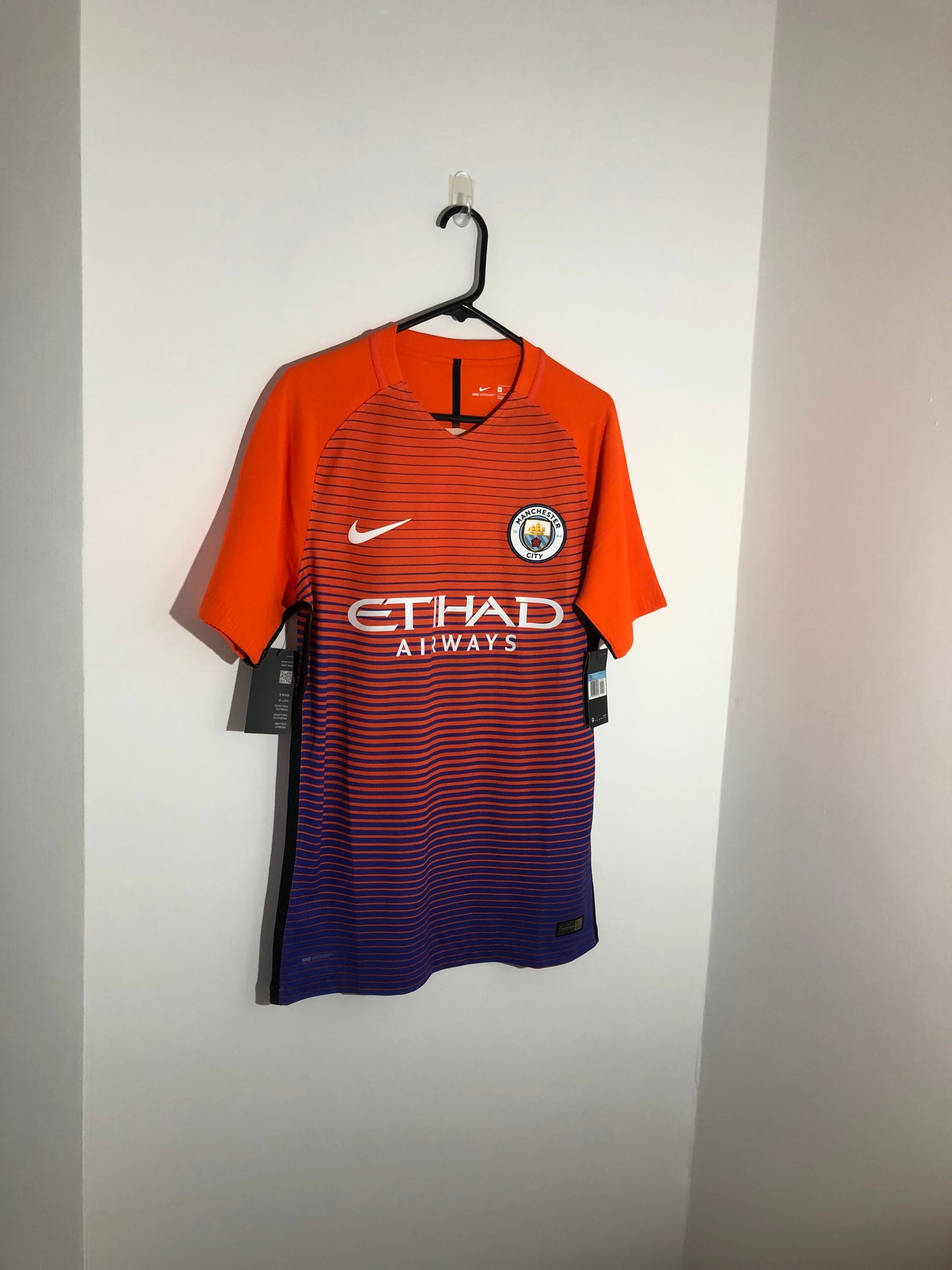 Sterling #7 Man City 2016/17 Medium Vapor 3rd Shirt BNWT 846985 817